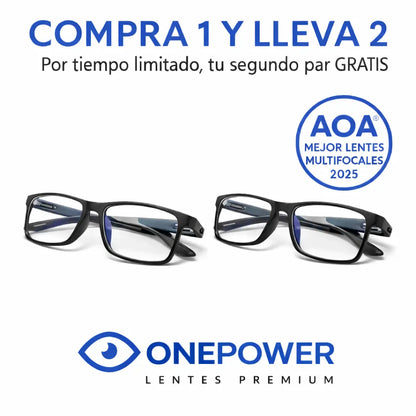Compre 1 Lleve 2 - Gafas de Lectura Multifocales OnePower™ [ÚLTIMAS UNIDADES]